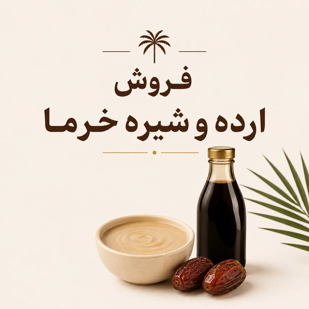 ارده و شیره خرما