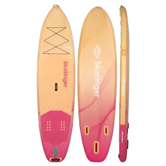 پدل برد بادی skatinger مدل wave yellow