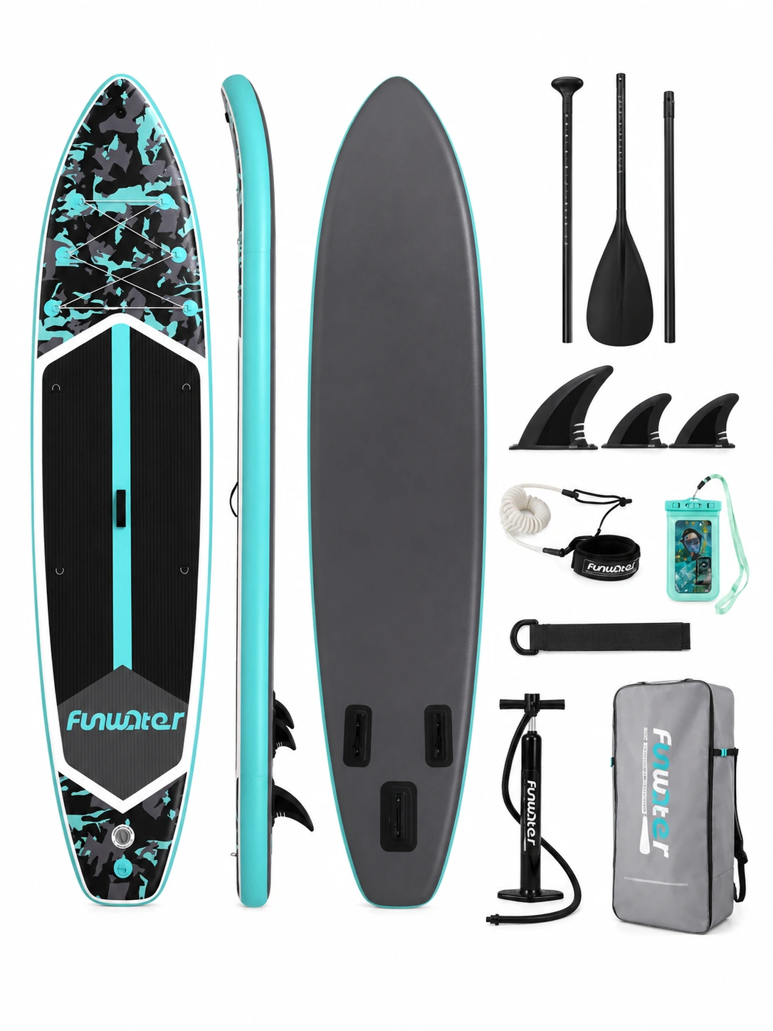 پدل برد بادی Funwater مدل 32C